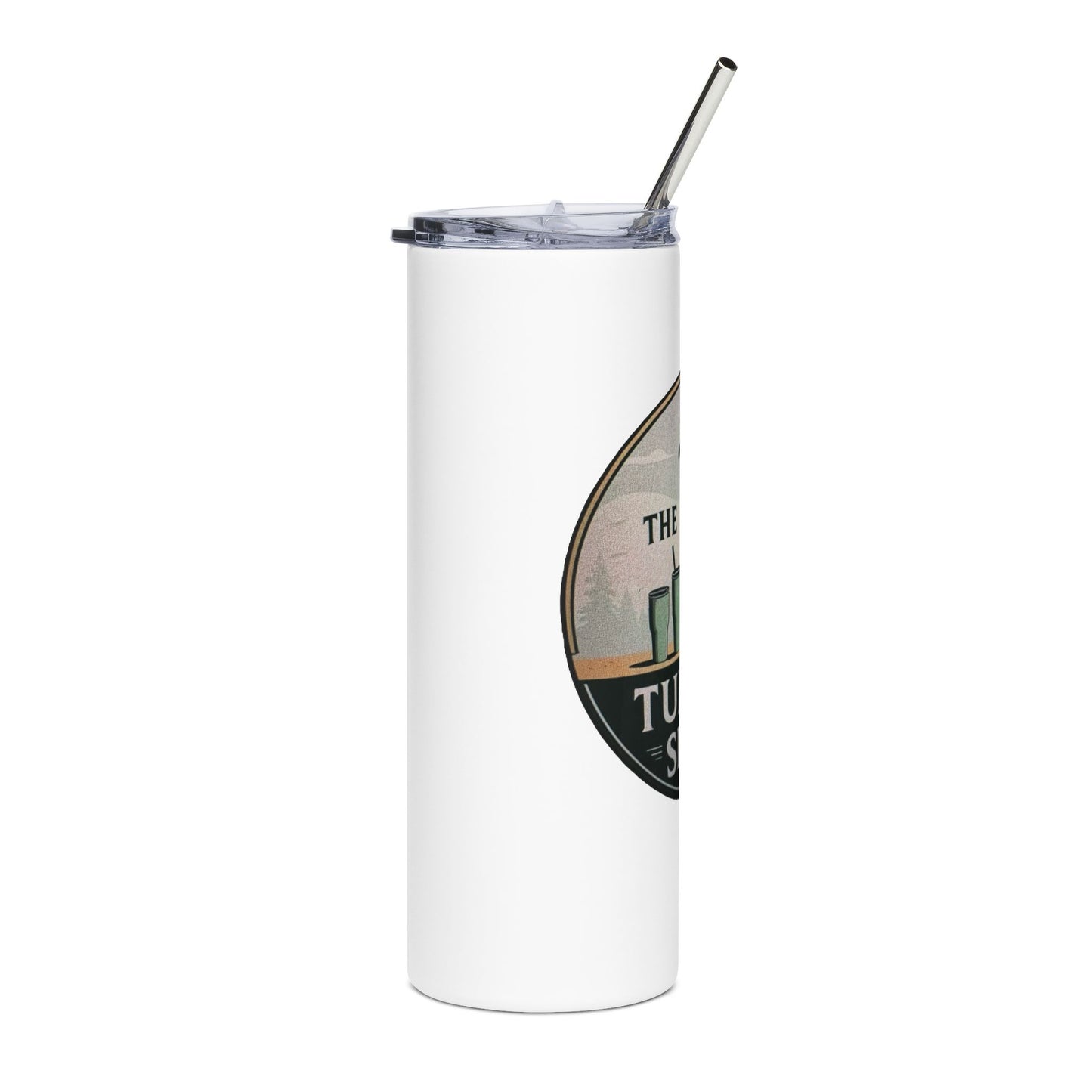 Tumbler Shack 20oz Stainless Tumbler – Retro Beach Bar Insulated Travel Cup