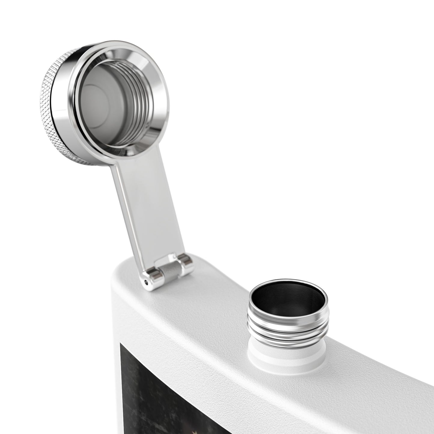 Mechanic Flask — "Buckle Up Buttercup" 6oz Stainless Steel Hip Flask