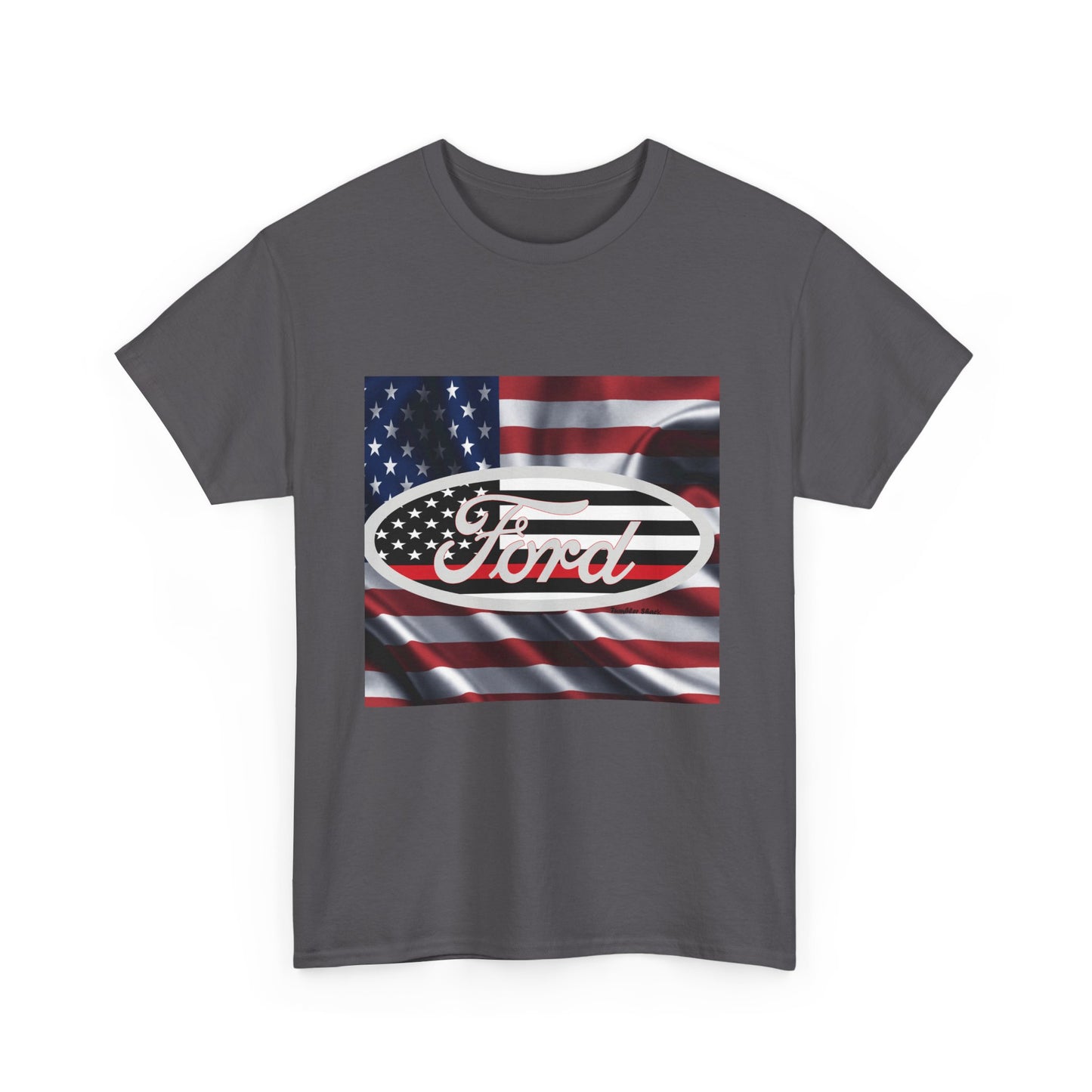 Ford American Flag T-Shirt — Patriotic Auto Logo Tee