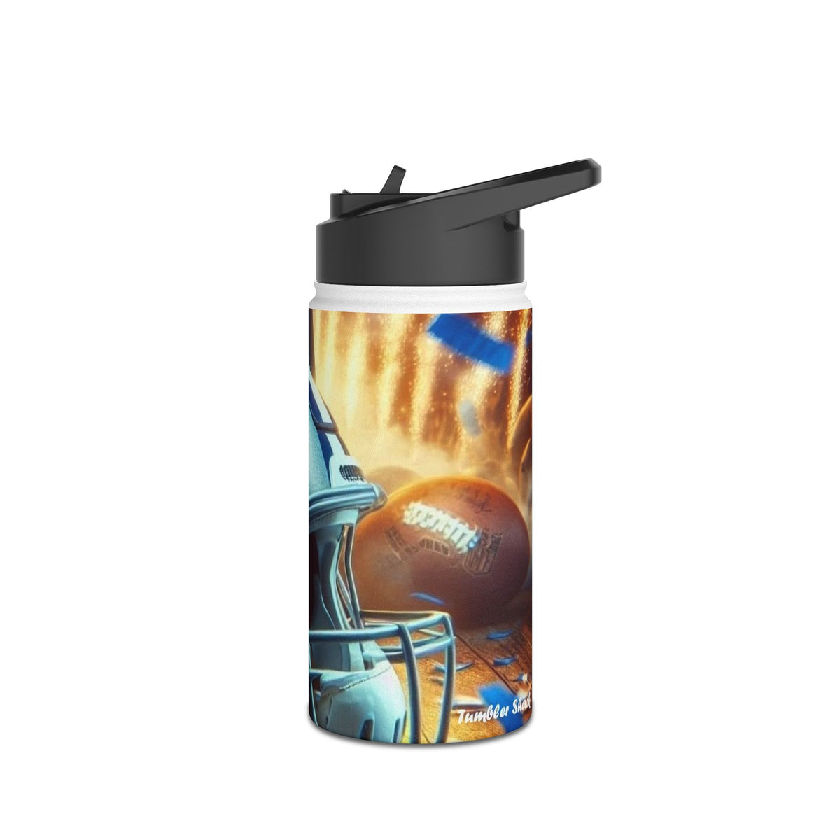 Dallas Cowboys Stainless Steel Water Bottle — NFL Helmet Design