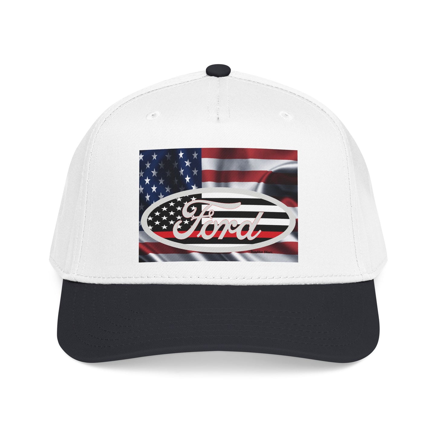 Ford American Flag Baseball Cap — Patriotic Truck Hat