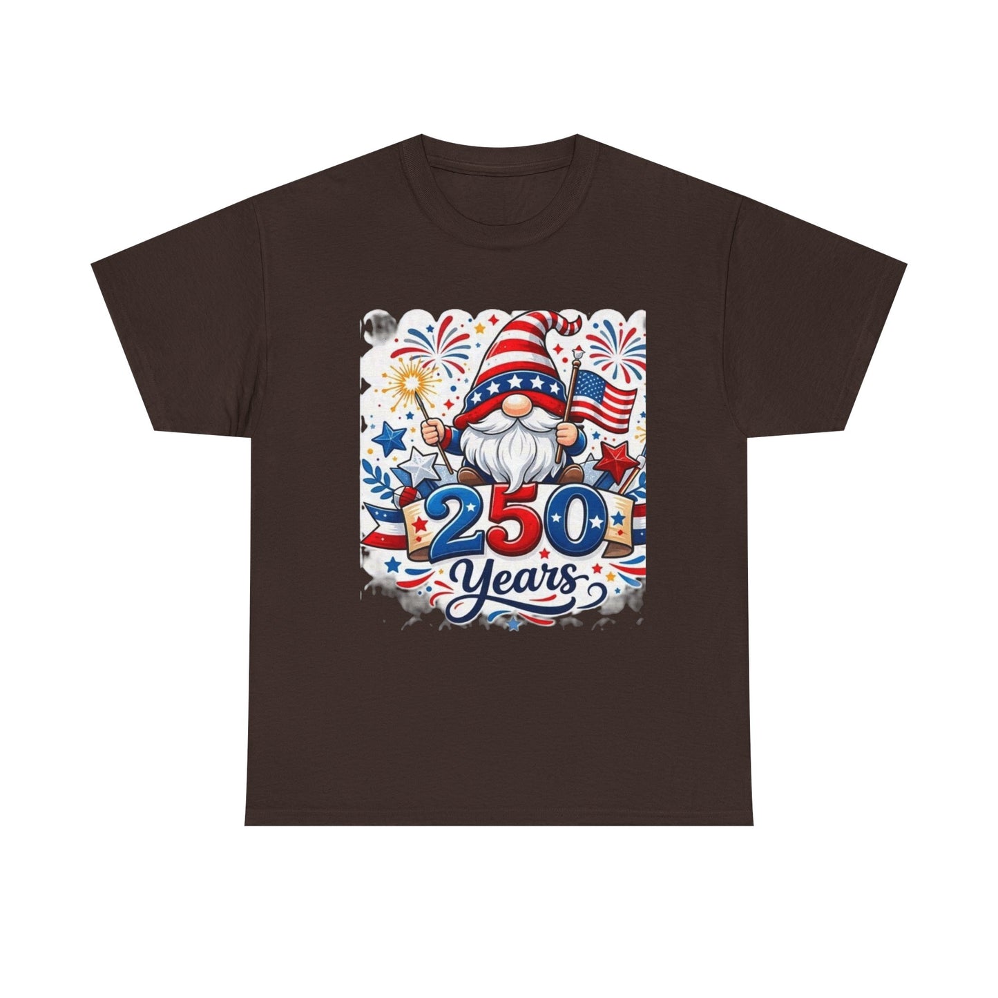 250 Years Patriotic Gnome T-Shirt