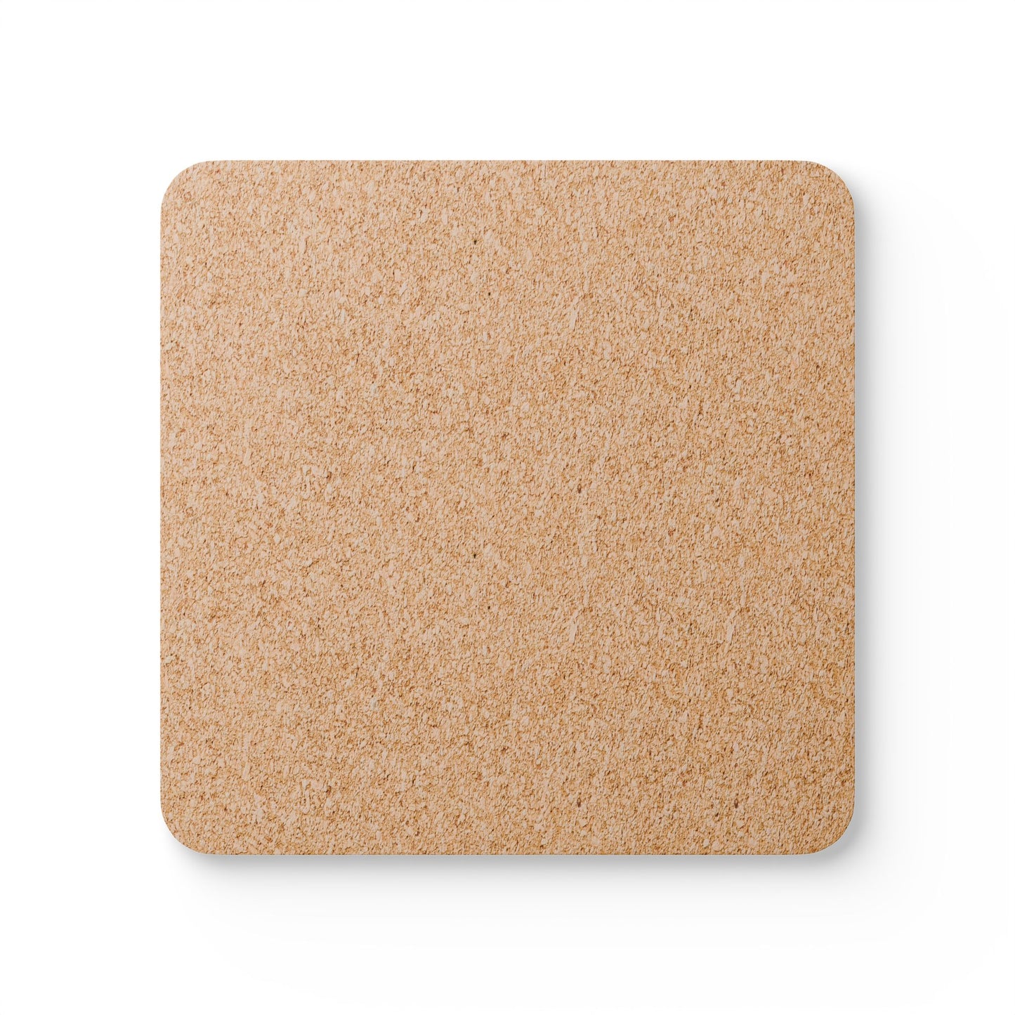 Baltimore Ravens Cork Coaster Set — "I  Baltimore Ravens" Purple Team Drink Coasters (4-Pack)