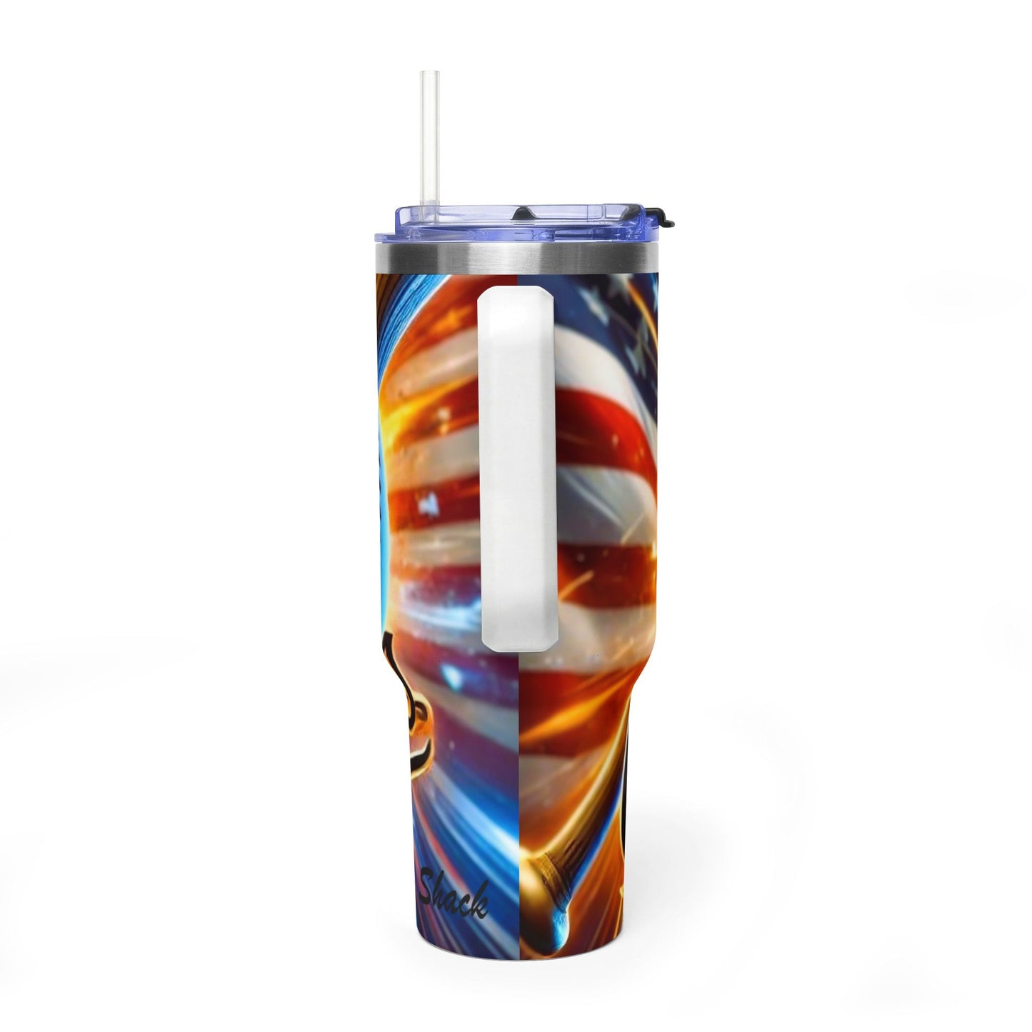 Baltimore Orioles 40oz Vacuum Tumbler — Patriotic Team Logo Travel Mug