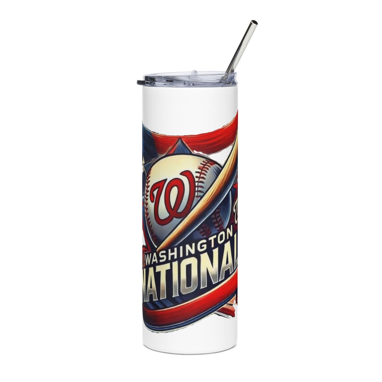 Washington Nationals 20oz Stainless Tumbler – Baseball Team Travel Cup