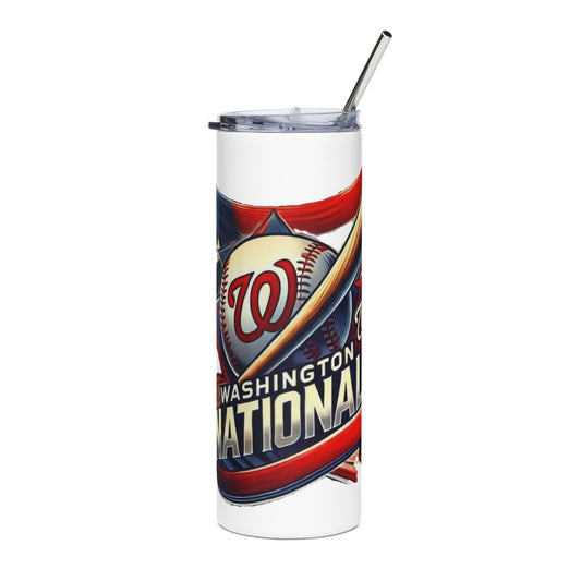 Washington Nationals 20oz Stainless Tumbler – Baseball Team Travel Cup