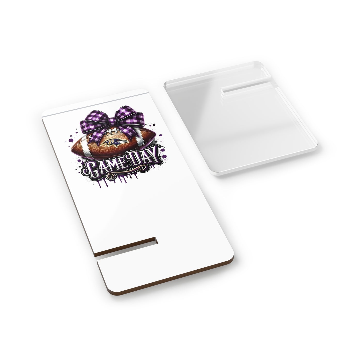 Game Day Football Phone Stand — Decorative Mobile Display Stand