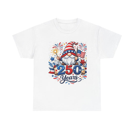 250 Years Patriotic Gnome T-Shirt