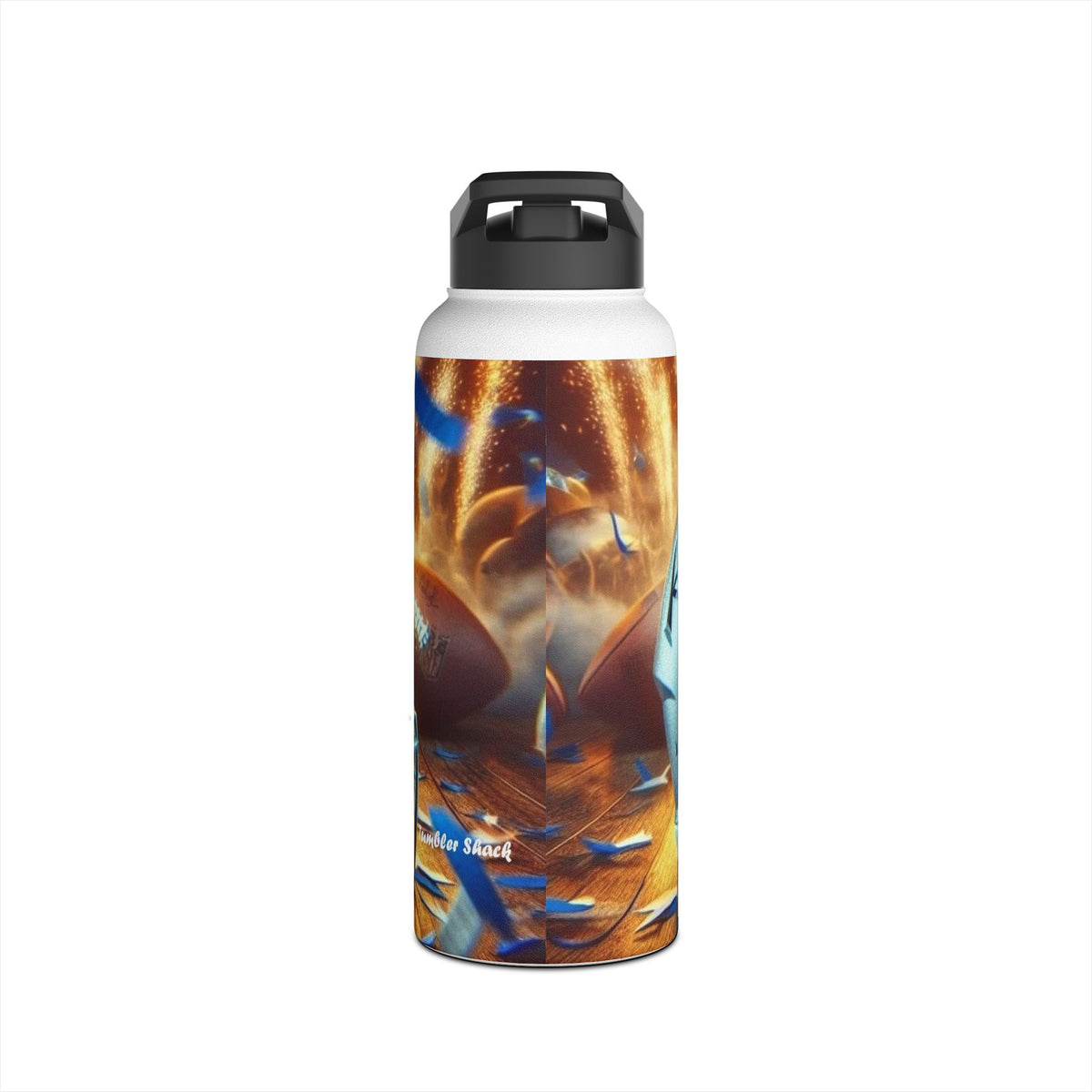 Dallas Cowboys Stainless Steel Water Bottle — NFL Helmet Design