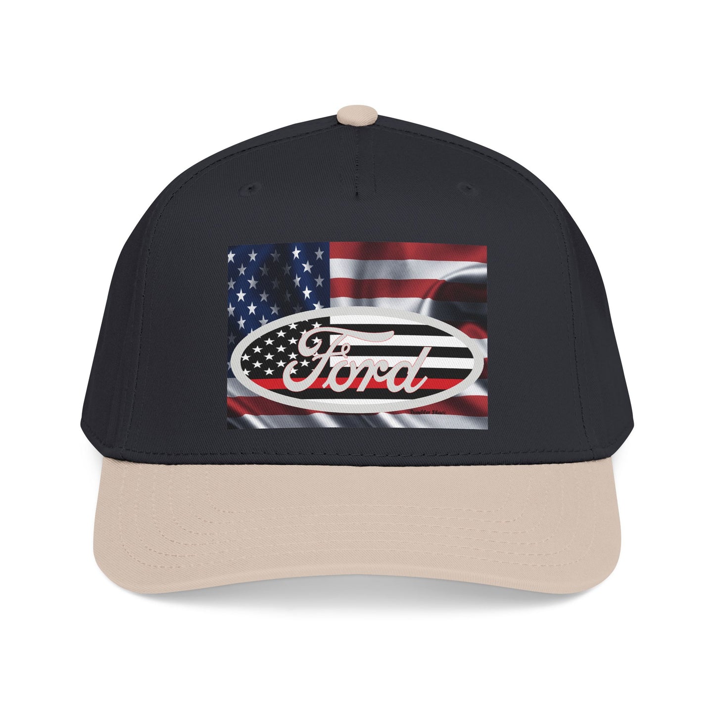 Ford American Flag Baseball Cap — Patriotic Truck Hat