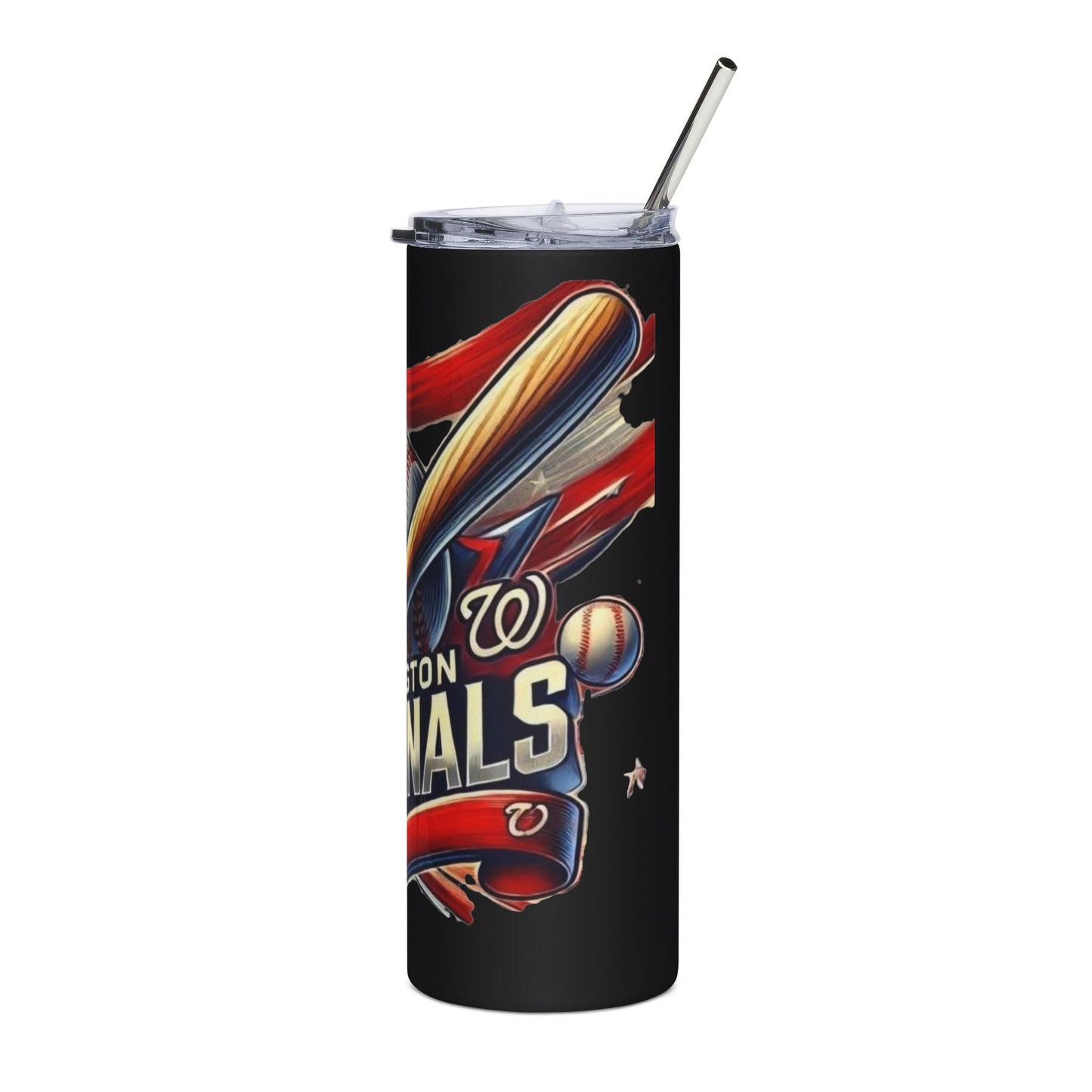 Washington Nationals 20oz Stainless Tumbler – Baseball Team Travel Cup