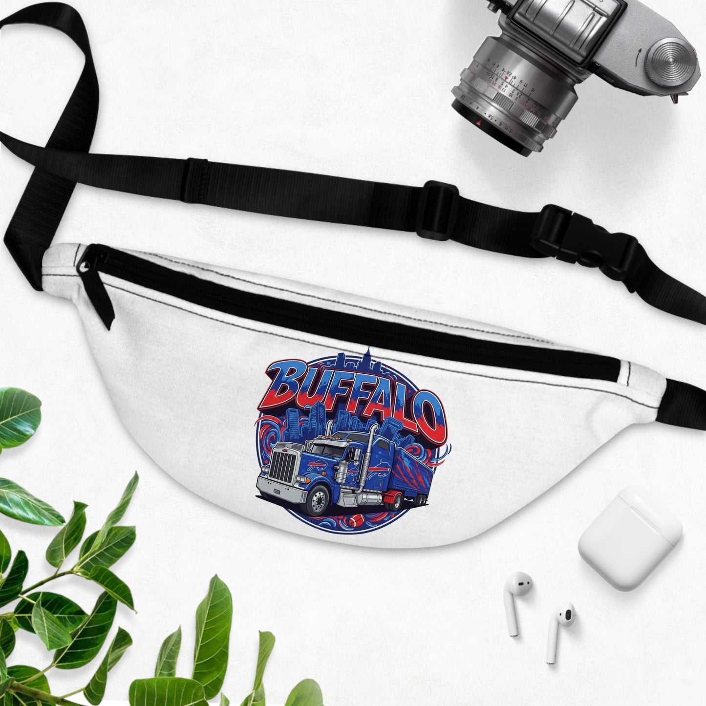 Buffalo Trucker Graphic Fanny Pack
