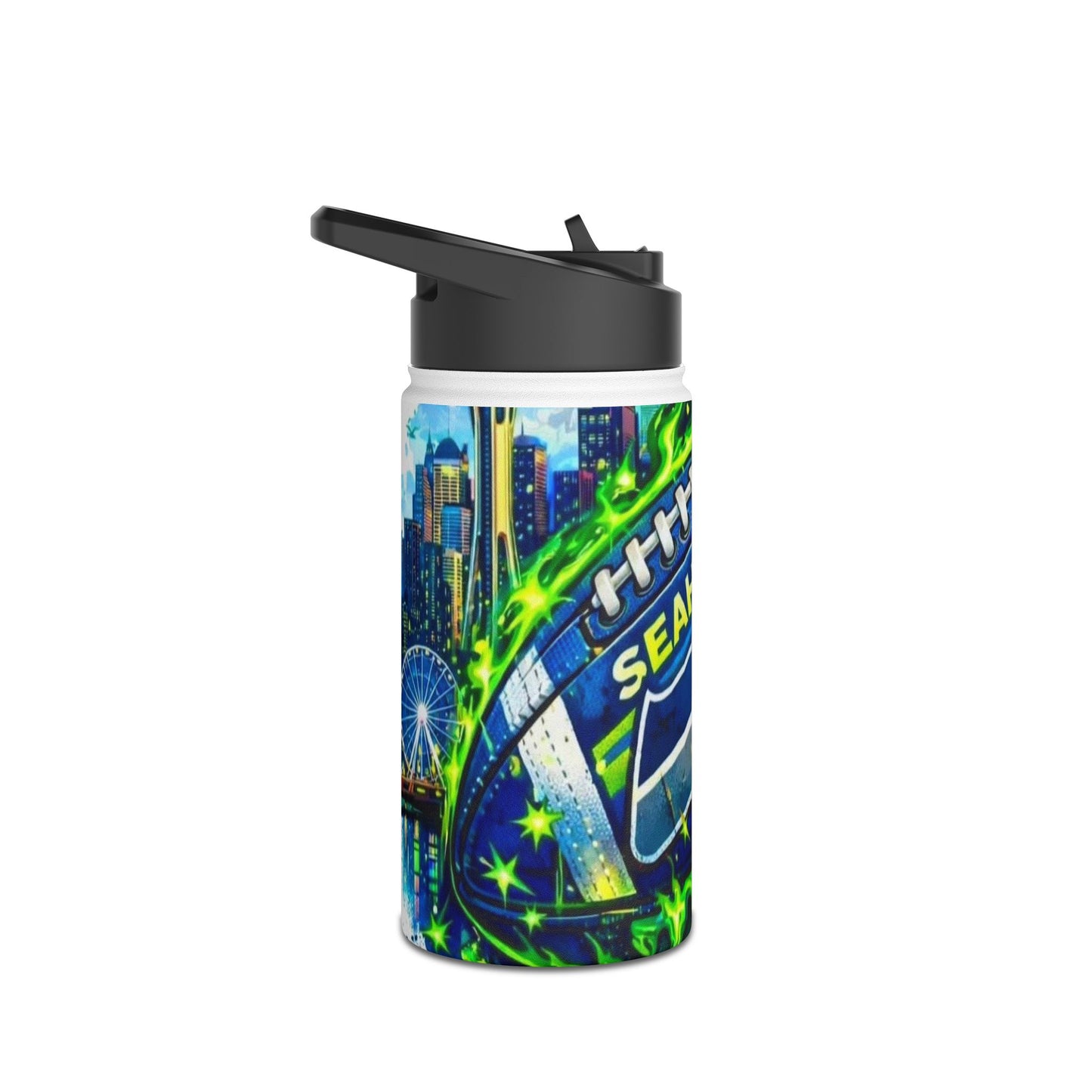 Stainless Steel Water Bottle, Standard Lid