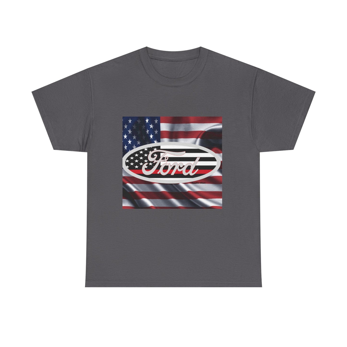 Ford American Flag T-Shirt — Patriotic Auto Logo Tee