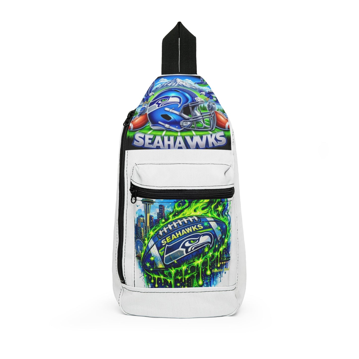 Seattle Seahawks Sling Bag — Team Logo Crossbody for Game Day & Streetwear