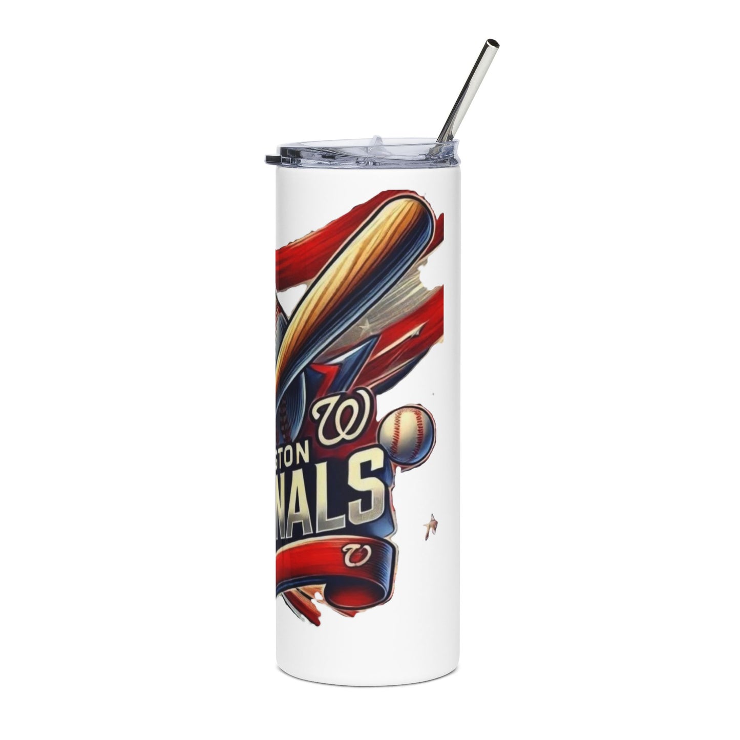 Washington Nationals 20oz Stainless Tumbler – Baseball Team Travel Cup