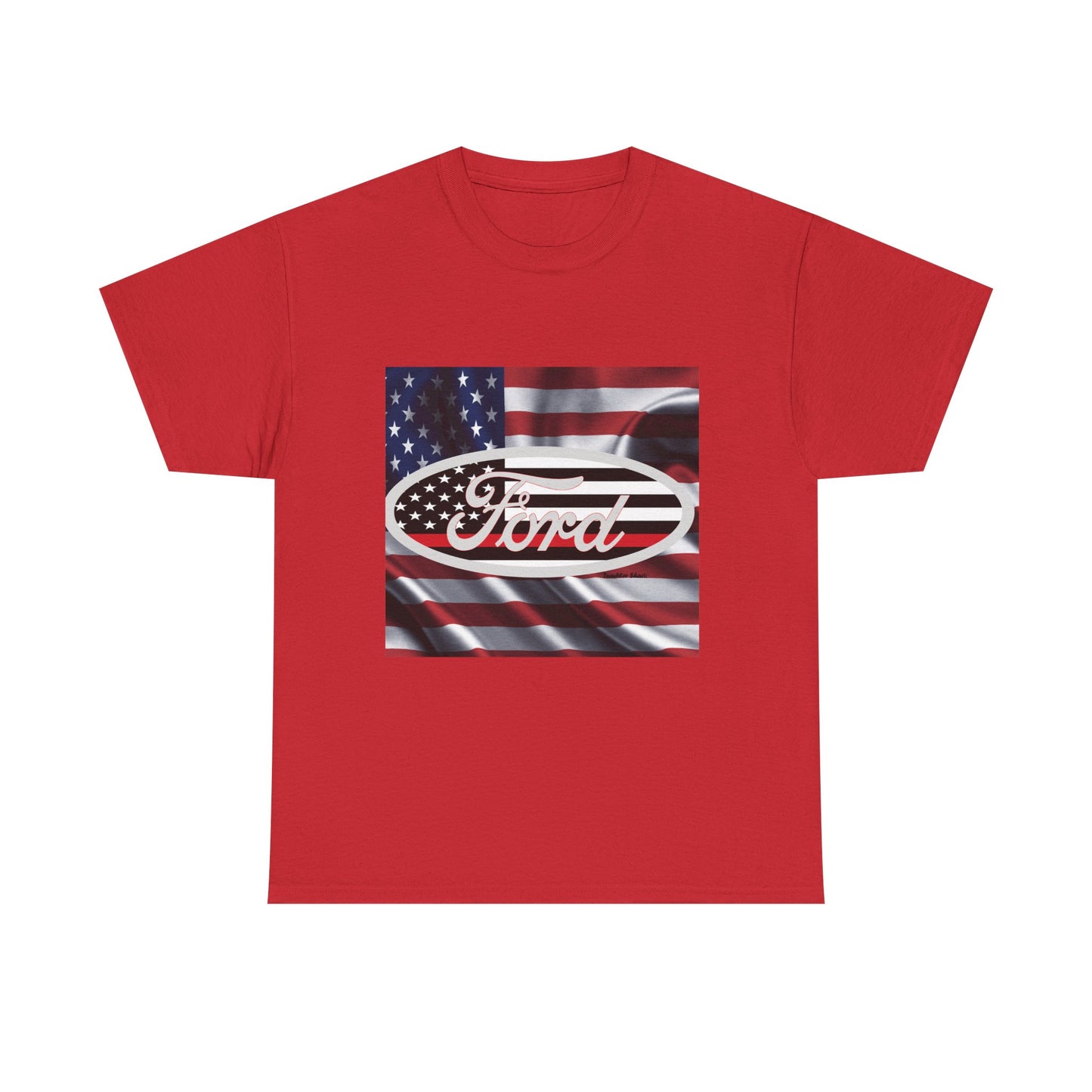 Ford American Flag T-Shirt — Patriotic Auto Logo Tee
