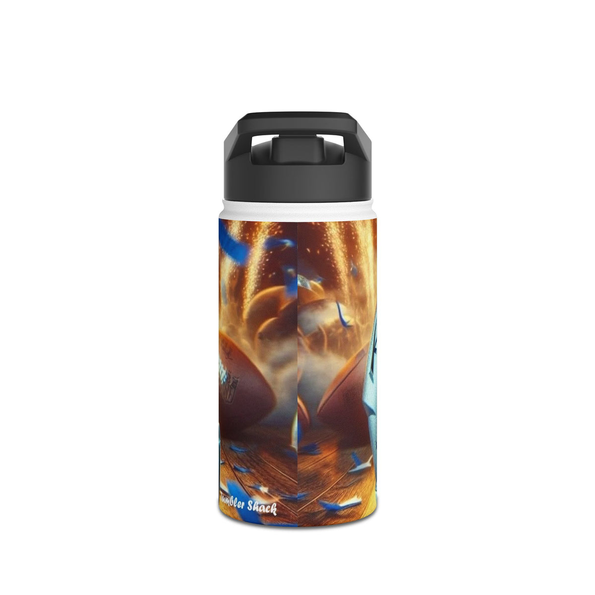 Dallas Cowboys Stainless Steel Water Bottle — NFL Helmet Design