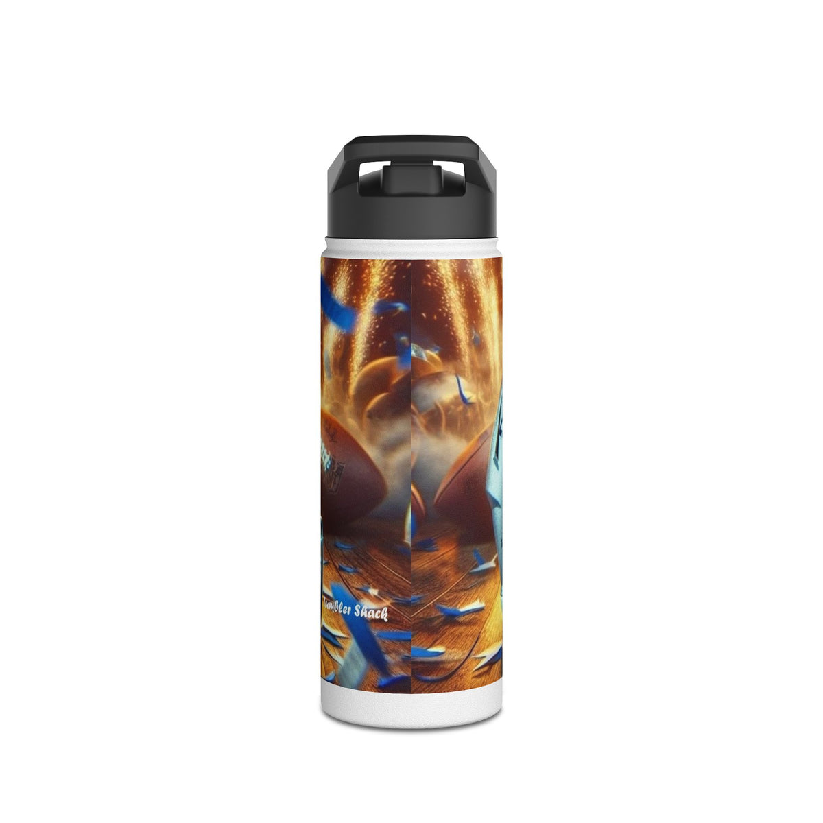 Dallas Cowboys Stainless Steel Water Bottle — NFL Helmet Design