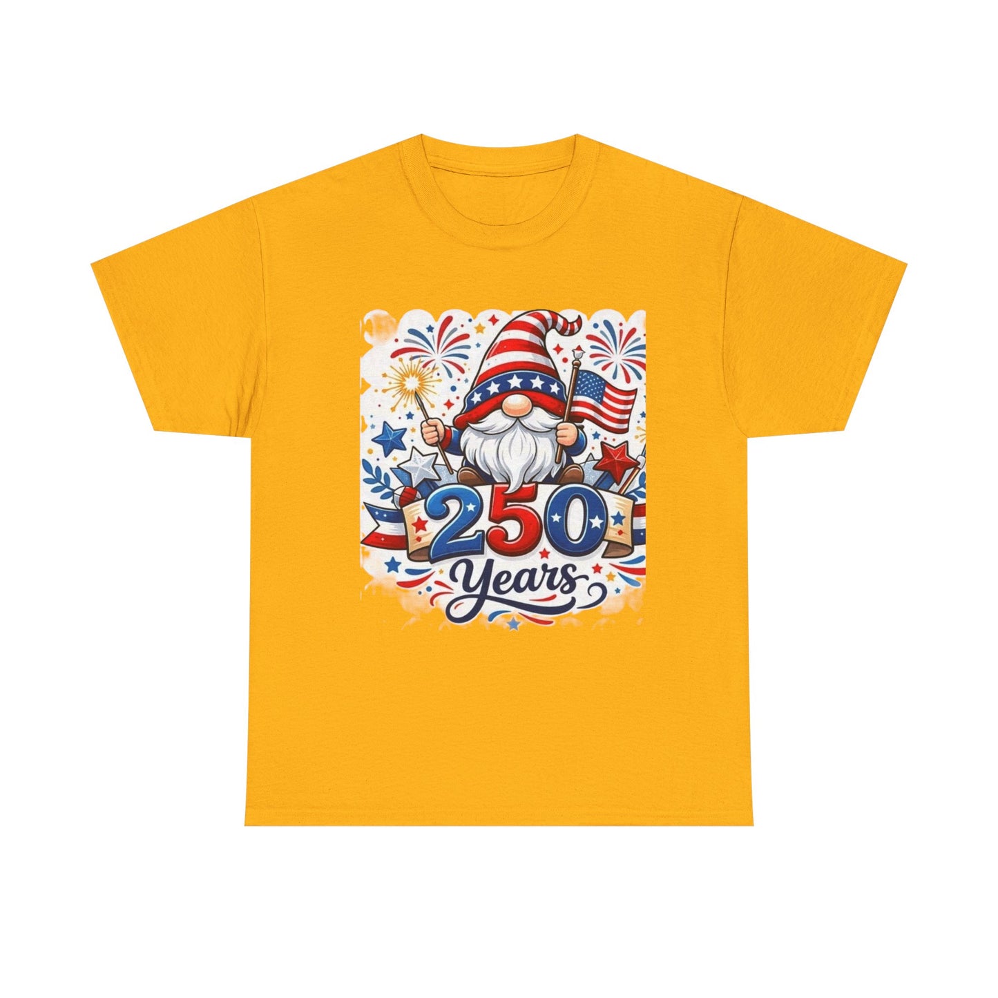 250 Years Patriotic Gnome T-Shirt