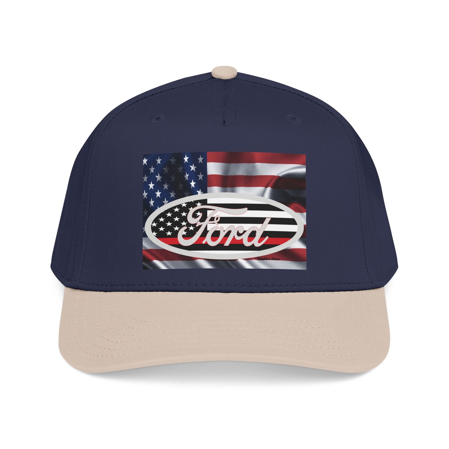 Ford American Flag Baseball Cap — Patriotic Truck Hat