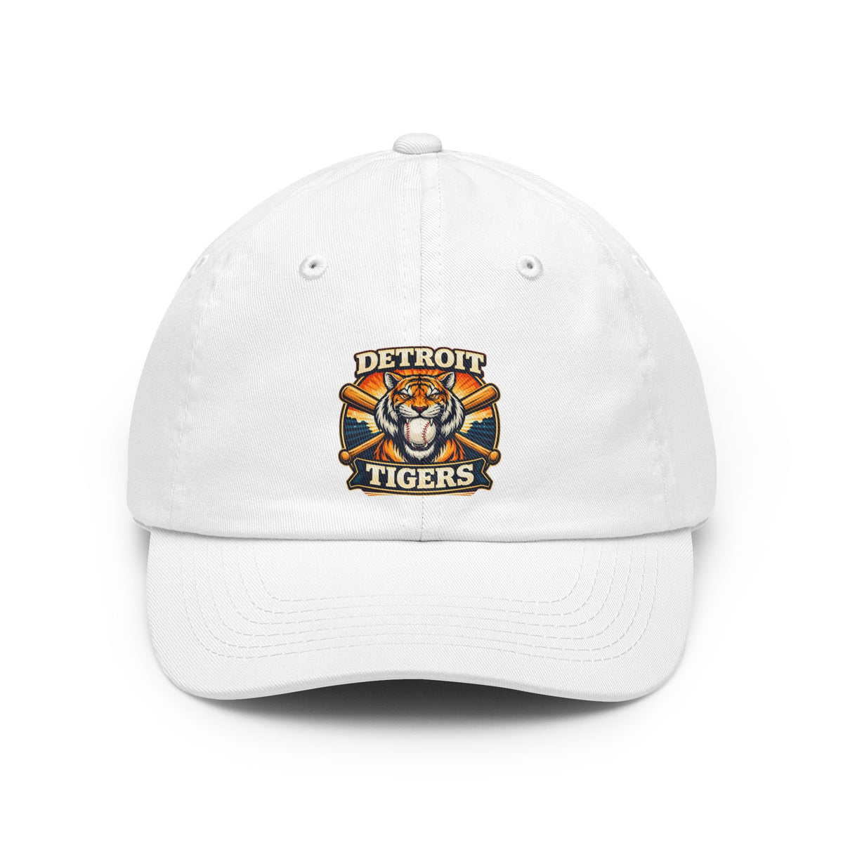 Detroit Tigers Vintage Tiger Patch Dad Hat