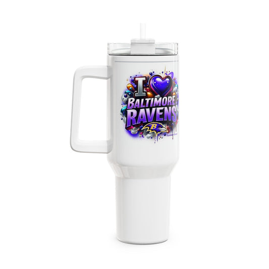 40oz Baltimore Ravens Tumbler – I  Baltimore Ravens Insulated Travel Cup