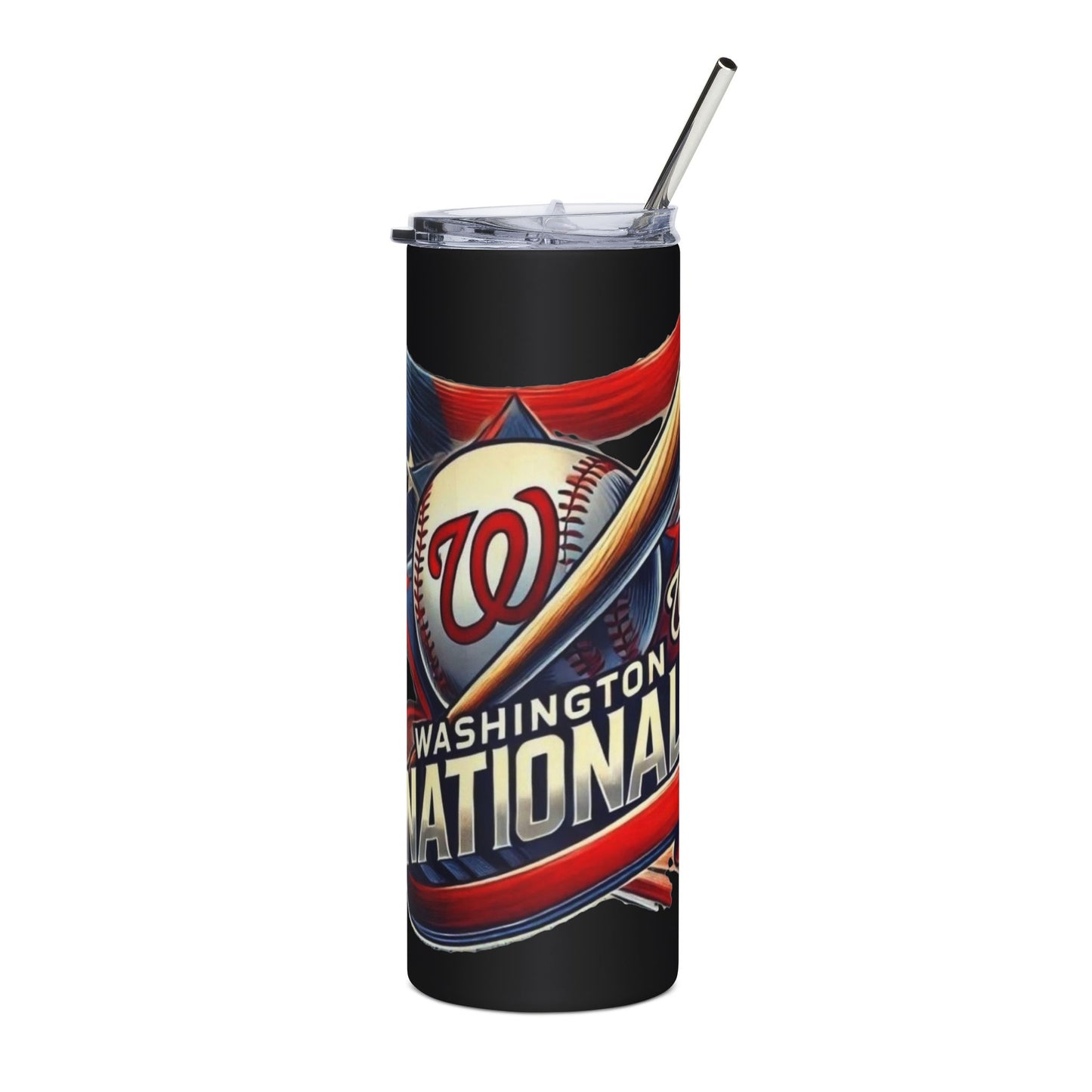 Washington Nationals 20oz Stainless Tumbler – Baseball Team Travel Cup