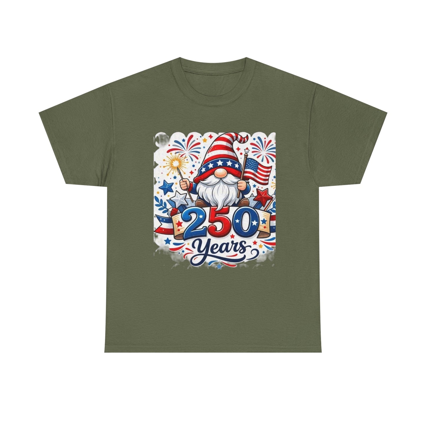 250 Years Patriotic Gnome T-Shirt